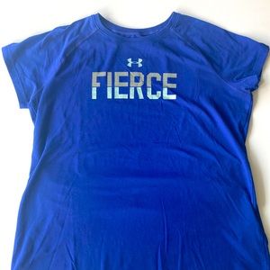 Girls Under Armour - XL heat gear t- shirt